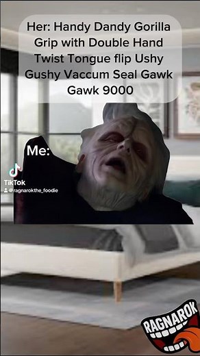 she hit you with the deluxe upgrade GAWK GAWK package 💀😂