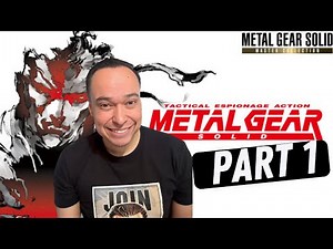 MY FAVORITE MGS! Metal Gear Solid 1 Gameplay Walkthrough Part 1 | MGS Master Collection Vol 1