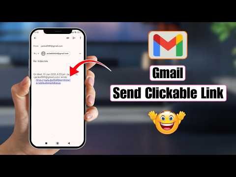 How to Send Hyperlink in Gmail | Insert Clickable Links in Gmail Email