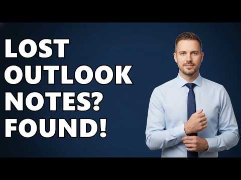 How To Recover Deleted Outlook Notes?