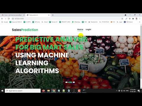 Predictive Analysis for Big Mart Sales Using Machine Learning Algorithms | Python IEEE Project
