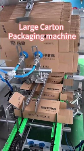 🔧 Large Carton Packaging Machine | Heavy-Duty Carton Packing Solution