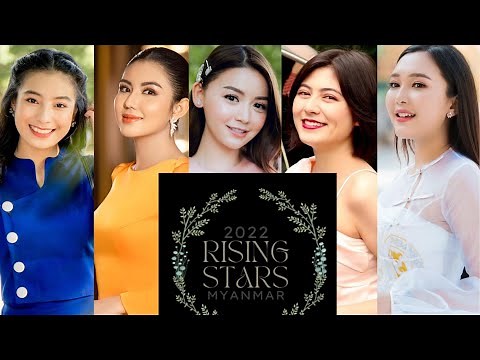 Top 10 Beautiful actresses from MYANMAR (Rising Stars)