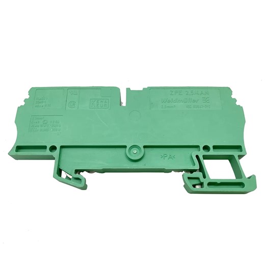 Weidmuller Terminal Block 300A Green/Yellow ZPE 2.5/4AN 1608660000