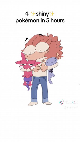 i found a shiny trapinch right after i finished the line art for this #art #arttok #animation #pokemon #shinypokemon #shinyhunting