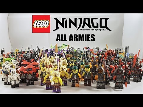 ALL Lego Ninjago Armies (2011 - 2017)