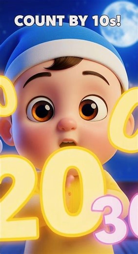 Tinku Count by 10s Song 🔢 #cutebaby #nurseryrhymes
