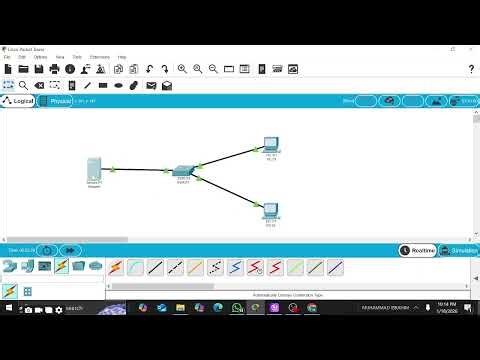 Computer Network Lab-3 DHCP On Server Working 