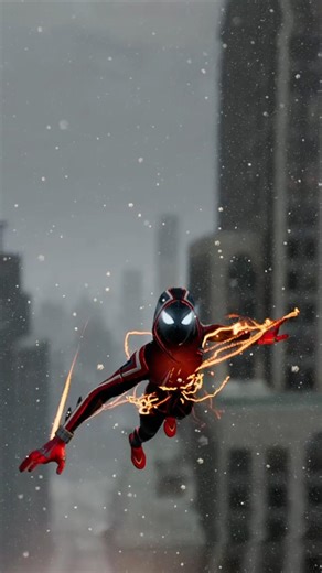 Miles Morales: 2099 Suit - Insane Venom Jump! 🕸️⚡ #shorts #viralshorts