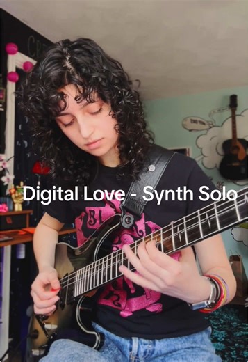 Daft Punk Inspired Guitar Solo with Whammy Bar Techniques