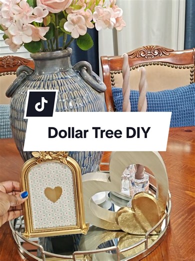 Dollar Tree Valentine's Frame Makeover