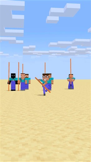 Herobrine Simply Did It - oreE TV Minecraft Animation #friendship #shorts #trending #anime