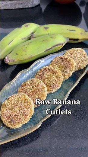 Raw Banana Cutlets | Banana Tikki | Raw Banana Recipe