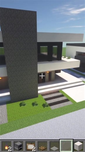 Construção de Casa Moderna no Minecraft - Tutorial Completo