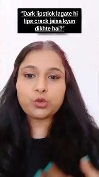 Dark Lipstick Lagate Hi Lips Dry Kyun Lagte Hai? 😳