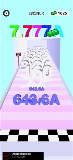 Number Merge Run: Gems Adventure #gaming #gameplay #androidgames