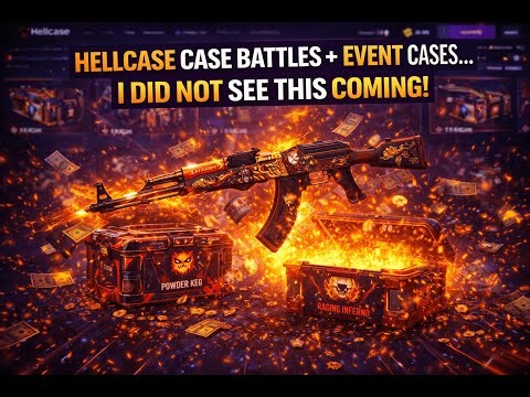 HELLCASE CASE BATTLES + EVENT CASES… I DID NOT SEE THIS COMING!