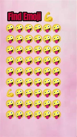 Find the Emoji Challenge 😱 | Part 140 #Shorts