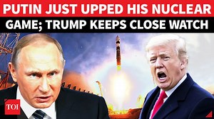 Putin's nuclear game: Russia shuts airspace for Burevestnik ICBM test | Why US sent ‘nuke sniffers’ #Russia is reportedly on the brink of testing its nuclear-powered Burevestnik cruise missile, raising global security alarms. This cutting-edge weapon is designed to evade Western air defences and travel unlimited distances using a nuclear propulsion system. Recent military activity near Novaya Zemlya, including a 500-km airspace closure and multiple naval vessels in position, signals that prepara
