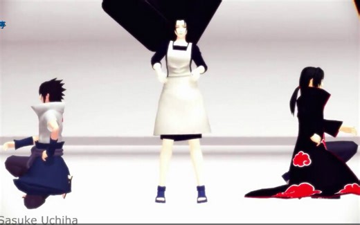 【火影MMD】 DISTURBIA【清晰】