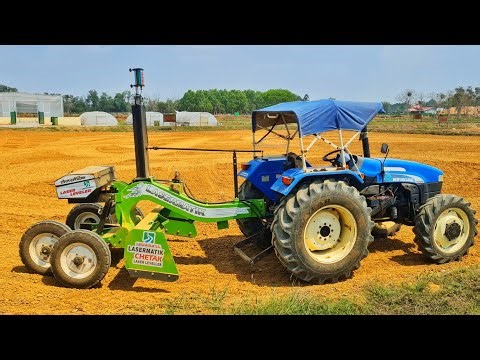Lasermatik Laser Land Leveller: Assembly and First Use in Field | लेजर लेवलर मशीन कैसे चलाएं?