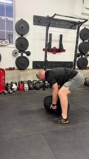 The ability to toss a small human and move your own bodyweight around with power is a key to fitness success! This is HIIT! High-Intensity Interval Training alternates between short bursts of INTENSE exercise and brief periods of rest or low-intensity activity. The goal is to push your body close to its maximum effort during the high-intensity phases, then recover partially before repeating. We did “I GO U GO” 1:1 W:R 1. 150 lbs Sandbag (small human) x 5 2. 225 Pull Ups (this human) x 10 3. 230 