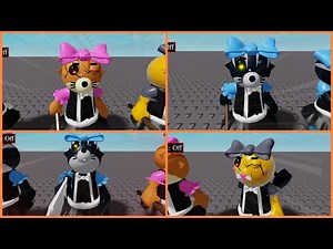 CUSTOM KATIE ALT SKINS JUMPSCARES! ((SEASON 5 MODELS!)Piggy New and Old Sound Testing!)