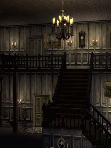 Exploring an Old Mansion in Sims 4