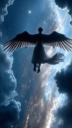 ✨ The Archangel Rises | A Heavenly Flight Across the Galaxy #Archangel #HeavenlyFlight #GalaxyView