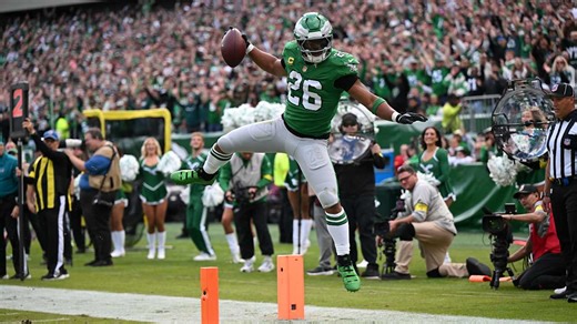 Eagles' 2025 Offensive Touchdowns