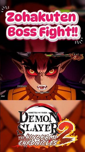Zohakuten Boss Fight - Demon Slayer: The Hinokami Chronicles 2