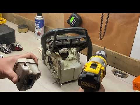 Stihl MS 271 Muffler Mod - Removal and Replacement