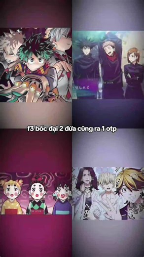 : best trio | #anime #f3 #fyp #viral #dpt_linhcuti💐💞