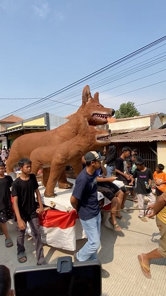 ogoh ogoh rubah di bodelor