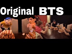 SML Movie: Jeffy’s Hotdog Eating Contest! BTS and Original Side By Side!