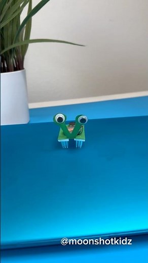 A simple toothbrush robot