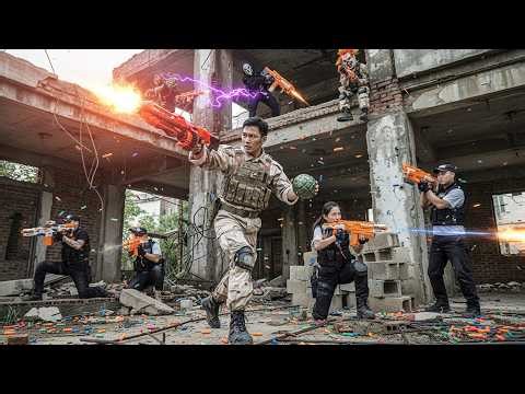 LTT Films Silver Flash Confronts Death's Head Enforcers In A High-Stakes Nerf Guns Crime Mission