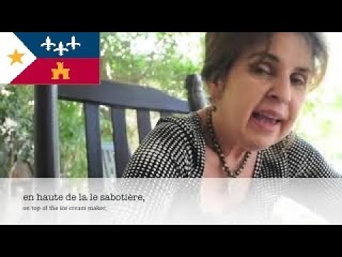 Louisiana Cajun Woman speaking Creole French