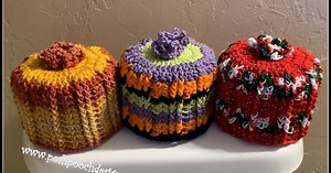 All Year Toilet Paper Cover Crochet Pattern | Posh Pooch Designs