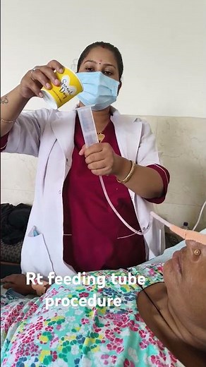 Naso Gastric tube procedure#rt feeding#Ryl's tube #