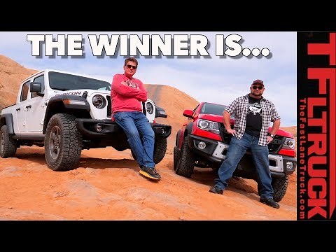 2020 Jeep Gladiator vs Chevy ZR2 Bison: Watch These Off-Road Titans Battle it out in Moab, Utah!