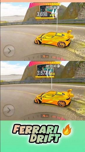 Drifting Golden Ferrari F8 Drift Maxpro|Drifting Car Simulator Gameplay