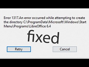 Fix: An Error Occurred While Attempting to Create the Directory on Windows 11