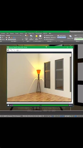 how to render advance in autocad 3d modeling realistic photo ❤️ #lakwatserongcadtv #fypシ #civilengineering #architecture