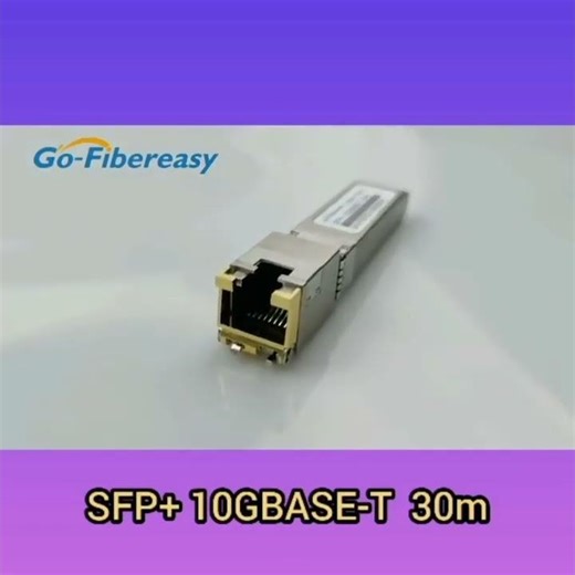 SFP 10G RJ45 Transceiver Module SFP-10G-TX 10GBase-T RJ45 Copper 3