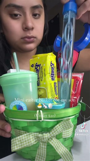 Mini Easter basket for my son🐣🐇(under $20)#fyp#easterbasket#subscribe