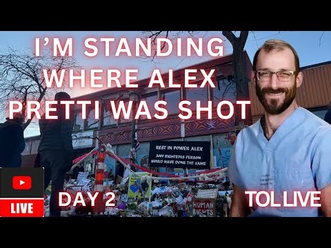LIVE: ALEX PRETTI WAS SHOT HERE!