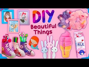 DIY BEAUTIFUL THINGS IN 5 MINUTES - Cute Crafts Ideas - Room Decor and more…
