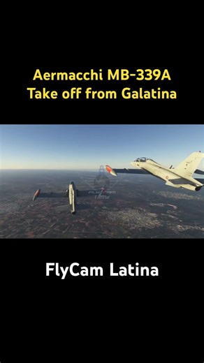 FlyCam Latina , short x documentary story "MB-339A"