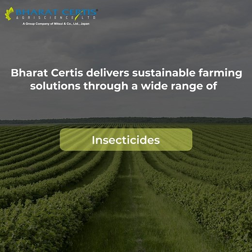 Bharat Certis AgriScience Ltd., backed by science and research, provides innovative crop protection solutions for sustainable farming. Committed to providing the best quality products, Bharat Certis is spreading smiles and joy into the lives of farmers. Follow our page for more updates and farming advisory. #sakshambharat #agrochemicals #sustainability #farmers #agriculture #productivity #bringingsmiles #farmingadvisory | Bharat Certis AgriScience Ltd.